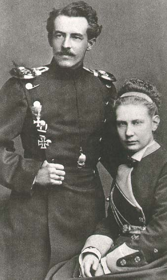 Eugne de Wurtemberg avec Vera Constantinovna de Russie